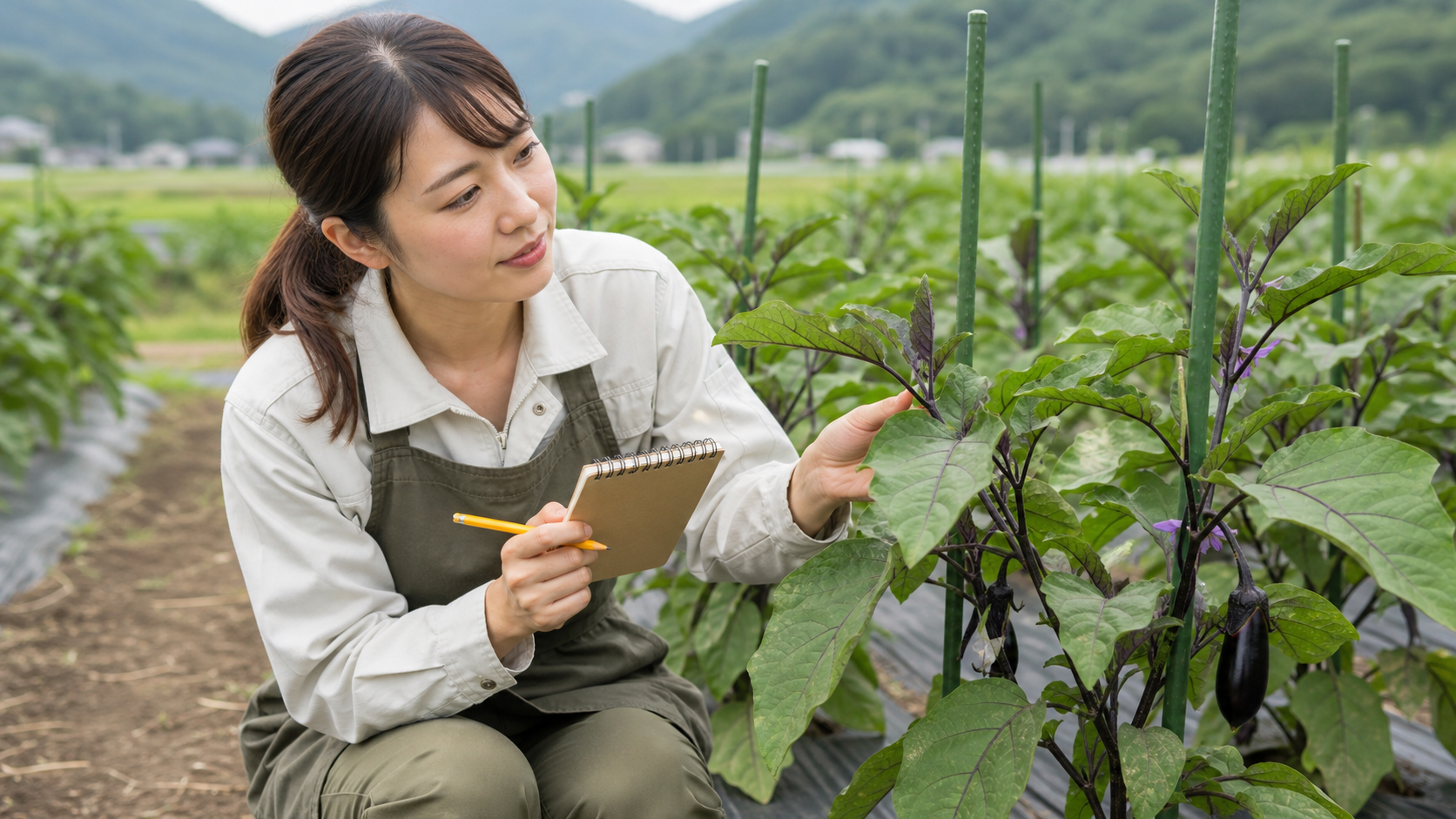 なす 芽かきのやり方と効果 枝を整理する目的を知る