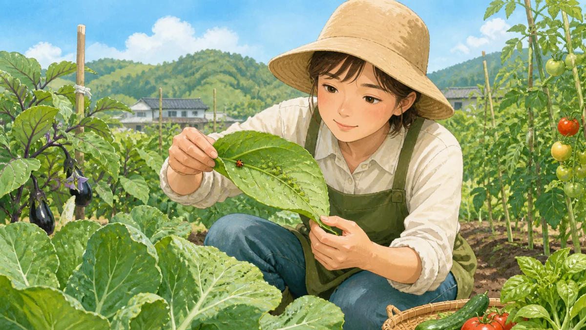 なすの虫食い実は食べられる？見分け方と収穫後に確認したいポイント